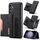 Per Samsung Galaxy S23 FE 5G DG.MING Serie M2 Borsa multi-carta 3 pieghe + Custodia magnetica per telefono (Nero) Per Samsung Galaxy S23 FE 5G DG.MING Serie M2 Borsa multi-carta 3 pieghe + Custodia magnetica per telefono (Nero)
