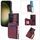 Custodia per telefono RFID con slot per schede con cerniera per Samsung Galaxy S22 Ultra 5G (vino rosso) Custodia per telefono RFID con slot per schede con cerniera per Samsung Galaxy S22 Ultra 5G (vino rosso)