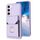 Per Samsung Galaxy S23+ 5G BF29 Custodia per telefono con anello per porta carte di organo (viola) Per Samsung Galaxy S23+ 5G BF29 Custodia per telefono con anello per porta carte di organo (viola)
