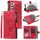 Custodia per telefono in pelle con cerniera totem multischeda per Samsung Galaxy S23 5G (rossa) Custodia per telefono in pelle con cerniera totem multischeda per Samsung Galaxy S23 5G (rossa)