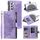 Custodia per telefono in pelle con cerniera totem multischeda per Samsung Galaxy S23 5G (viola) Custodia per telefono in pelle con cerniera totem multischeda per Samsung Galaxy S23 5G (viola)