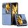 Per OPPO Find N3 Flip Diamond ABEEL Custodia per telefono con bordo nero (blu zaffiro) Per OPPO Find N3 Flip Diamond ABEEL Custodia per telefono con bordo nero (blu zaffiro)