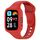 Per Redmi Watch 3 cinturino in silicone attivo integrato completamente chiuso (rosso) Per Redmi Watch 3 cinturino in silicone attivo integrato completamente chiuso (rosso)
