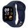 Per Redmi Watch 3 cinturino in silicone integrato completamente chiuso (blu inchiostro)