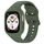 Per Honor Watch 4 cinturino in silicone integrato completamente chiuso (verde scuro) Per Honor Watch 4 cinturino in silicone integrato completamente chiuso (verde scuro)