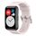 Per Huawei Watch Fit nuovo cinturino in silicone tinta unita (rosa)