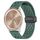 Per cinturino in silicone con chiusura magnetica pieghevole GarminMove Trend da 20 mm (verde scuro)