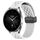 Per Xiaomi Watch S2 42mm 22mm cinturino in silicone con chiusura magnetica pieghevole (bianco)