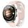 Per Huawei Watch 4 Pro cinturino in silicone bicolore da 22 mm (rosa + bianco)