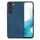 Per Samsung Galaxy S22 5G Custodia per telefono con cover posteriore per PC in pelle vintage (blu) Per Samsung Galaxy S22 5G Custodia per telefono con cover posteriore per PC in pelle vintage (blu)