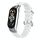 Per cinturino per orologio traspirante in silicone marino Xiaomi Mi Band 7 (bianco) Per cinturino per orologio traspirante in silicone marino Xiaomi Mi Band 7 (bianco)