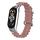 Per cinturino per orologio traspirante in silicone marino Xiaomi Mi Band 7 (rosa corallo) Per cinturino per orologio traspirante in silicone marino Xiaomi Mi Band 7 (rosa corallo)