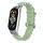 Per cinturino per orologio traspirante in silicone marino Xiaomi Mi Band 7 (verde chiaro) Per cinturino per orologio traspirante in silicone marino Xiaomi Mi Band 7 (verde chiaro)