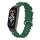 Per cinturino per orologio traspirante in silicone marino Xiaomi Mi Band 7 (verde militare) Per cinturino per orologio traspirante in silicone marino Xiaomi Mi Band 7 (verde militare)