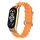 Per cinturino per orologio traspirante in silicone marino Xiaomi Mi Band 7 (papaia arancione) Per cinturino per orologio traspirante in silicone marino Xiaomi Mi Band 7 (papaia arancione)