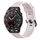 Per Huawei Watch GT 3 SE 22mm Cinturino in silicone a strisce bicolore (sabbia rosa bianco) Per Huawei Watch GT 3 SE 22mm Cinturino in silicone a strisce bicolore (sabbia rosa bianco)