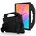 Per Honor Pad X8 10.1 Custodia per tablet antiurto EVA con staffa per pollice (nera) Per Honor Pad X8 10.1 Custodia per tablet antiurto EVA con staffa per pollice (nera)