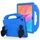 Per Honor Pad X8 10.1 Custodia per tablet antiurto EVA con staffa per pollice (blu) Per Honor Pad X8 10.1 Custodia per tablet antiurto EVA con staffa per pollice (blu)