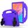 Per Honor Pad X8 10.1 Custodia per tablet antiurto EVA con staffa per pollice (viola) Per Honor Pad X8 10.1 Custodia per tablet antiurto EVA con staffa per pollice (viola)