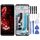 Per ZTE Nubia Red Magic 3s LCD Screen Digitizer assemblaggio completo con cornice (Nero) Per ZTE Nubia Red Magic 3s LCD Screen Digitizer assemblaggio completo con cornice (Nero)