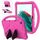 Custodia per tablet antiurto EVA per Samsung Galaxy Tab A9+ con supporto (rosa rossa) Custodia per tablet antiurto EVA per Samsung Galaxy Tab A9+ con supporto (rosa rossa)