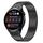 Per Huawei Watch 3 cinturino per orologio in lega di titanio a forma di I da 22 mm (nero) Per Huawei Watch 3 cinturino per orologio in lega di titanio a forma di I da 22 mm (nero)