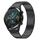 Per Huawei GT2 46mm 22mm cinturino in lega di titanio a forma di I (nero)
