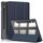 Per Samsung Galaxy Tab S9 Custodia per tablet in pelle intelligente 3 pieghevoli in acrilico (blu scuro) Per Samsung Galaxy Tab S9 Custodia per tablet in pelle intelligente 3 pieghevoli in acrilico (blu scuro)