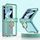 Custodia per telefono in silicone con cerniera Gkk Airbag per Samsung Galaxy Z Flip5 con supporto ad anello (verde trasparente) Custodia per telefono in silicone con cerniera Gkk Airbag per Samsung Galaxy Z Flip5 con supporto ad anello (verde trasparente)