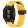 Per cinturino in silicone con foro per fibbia pieghevole Garmin Fenix 7S da 20 mm (giallo) Per cinturino in silicone con foro per fibbia pieghevole Garmin Fenix 7S da 20 mm (giallo)