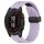 Per cinturino in silicone con foro per fibbia pieghevole Garmin Fenix 7S da 20 mm (viola) Per cinturino in silicone con foro per fibbia pieghevole Garmin Fenix 7S da 20 mm (viola)