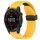 Per cinturino in silicone Garmin Fenix 7S Solar da 20 mm con foro per fibbia pieghevole (giallo) Per cinturino in silicone Garmin Fenix 7S Solar da 20 mm con foro per fibbia pieghevole (giallo)