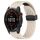 Per cinturino in silicone Garmin Fenix 7S Solar da 20 mm con foro per fibbia pieghevole (colore Starlight) Per cinturino in silicone Garmin Fenix 7S Solar da 20 mm con foro per fibbia pieghevole (colore Starlight)