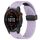 Per cinturino in silicone Garmin Fenix 7S Solar da 20 mm con foro per fibbia pieghevole (viola) Per cinturino in silicone Garmin Fenix 7S Solar da 20 mm con foro per fibbia pieghevole (viola)