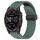 Per cinturino in silicone Garmin Fenix 7S Sapphire Solar da 20 mm con foro per fibbia pieghevole (verde scuro) Per cinturino in silicone Garmin Fenix 7S Sapphire Solar da 20 mm con foro per fibbia pieghevole (verde scuro)
