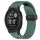 Per cinturino in silicone con foro per fibbia pieghevole Garmin Instinct 2S da 20 mm (verde scuro) Per cinturino in silicone con foro per fibbia pieghevole Garmin Instinct 2S da 20 mm (verde scuro)