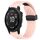 Per cinturino in silicone con foro per fibbia pieghevole Garmin Fenix 6S da 20 mm (rosa) Per cinturino in silicone con foro per fibbia pieghevole Garmin Fenix 6S da 20 mm (rosa)