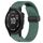 Per cinturino in silicone con foro per fibbia pieghevole Garmin Fenix 6S da 20 mm (verde scuro) Per cinturino in silicone con foro per fibbia pieghevole Garmin Fenix 6S da 20 mm (verde scuro)