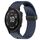 Per cinturino in silicone con foro per fibbia pieghevole Garmin Fenix 6S da 20 mm (blu notte) Per cinturino in silicone con foro per fibbia pieghevole Garmin Fenix 6S da 20 mm (blu notte)