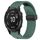 Per cinturino in silicone Garmin Fenix 6S Pro da 20 mm con foro per fibbia pieghevole (verde scuro) Per cinturino in silicone Garmin Fenix 6S Pro da 20 mm con foro per fibbia pieghevole (verde scuro)