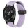 Per cinturino in silicone Garmin Fenix 6S Pro da 20 mm con foro per fibbia pieghevole (viola) Per cinturino in silicone Garmin Fenix 6S Pro da 20 mm con foro per fibbia pieghevole (viola)