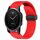 Per cinturino in silicone con foro per fibbia pieghevole Garmin Fenix 5S da 20 mm (rosso) Per cinturino in silicone con foro per fibbia pieghevole Garmin Fenix 5S da 20 mm (rosso)