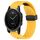 Per cinturino in silicone con foro per fibbia pieghevole Garmin Fenix 5S da 20 mm (giallo) Per cinturino in silicone con foro per fibbia pieghevole Garmin Fenix 5S da 20 mm (giallo)