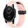 Per cinturino in silicone con foro per fibbia pieghevole Garmin Fenix 5S da 20 mm (rosa) Per cinturino in silicone con foro per fibbia pieghevole Garmin Fenix 5S da 20 mm (rosa)