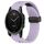Per cinturino in silicone Garmin Fenix ​​5S Plus da 20 mm con foro per fibbia pieghevole (viola)