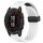 Per cinturino in silicone con foro per fibbia pieghevole Garmin Fenix 7 Pro 47mm 22mm (bianco) Per cinturino in silicone con foro per fibbia pieghevole Garmin Fenix 7 Pro 47mm 22mm (bianco)