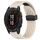 Per cinturino in silicone con foro per fibbia pieghevole Garmin Fenix 7 Pro 47mm 22mm (colore Starlight) Per cinturino in silicone con foro per fibbia pieghevole Garmin Fenix 7 Pro 47mm 22mm (colore Starlight)