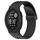 Per cinturino in silicone con foro per fibbia pieghevole Garmin Instinct 2 Solar da 22 mm (nero) Per cinturino in silicone con foro per fibbia pieghevole Garmin Instinct 2 Solar da 22 mm (nero)