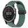 Per cinturino in silicone con foro per fibbia pieghevole Garmin Fenix 7 da 22 mm (verde scuro) Per cinturino in silicone con foro per fibbia pieghevole Garmin Fenix 7 da 22 mm (verde scuro)