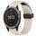 Per cinturino in silicone con foro per fibbia pieghevole Garmin Fenix 7 da 22 mm (colore Starlight)